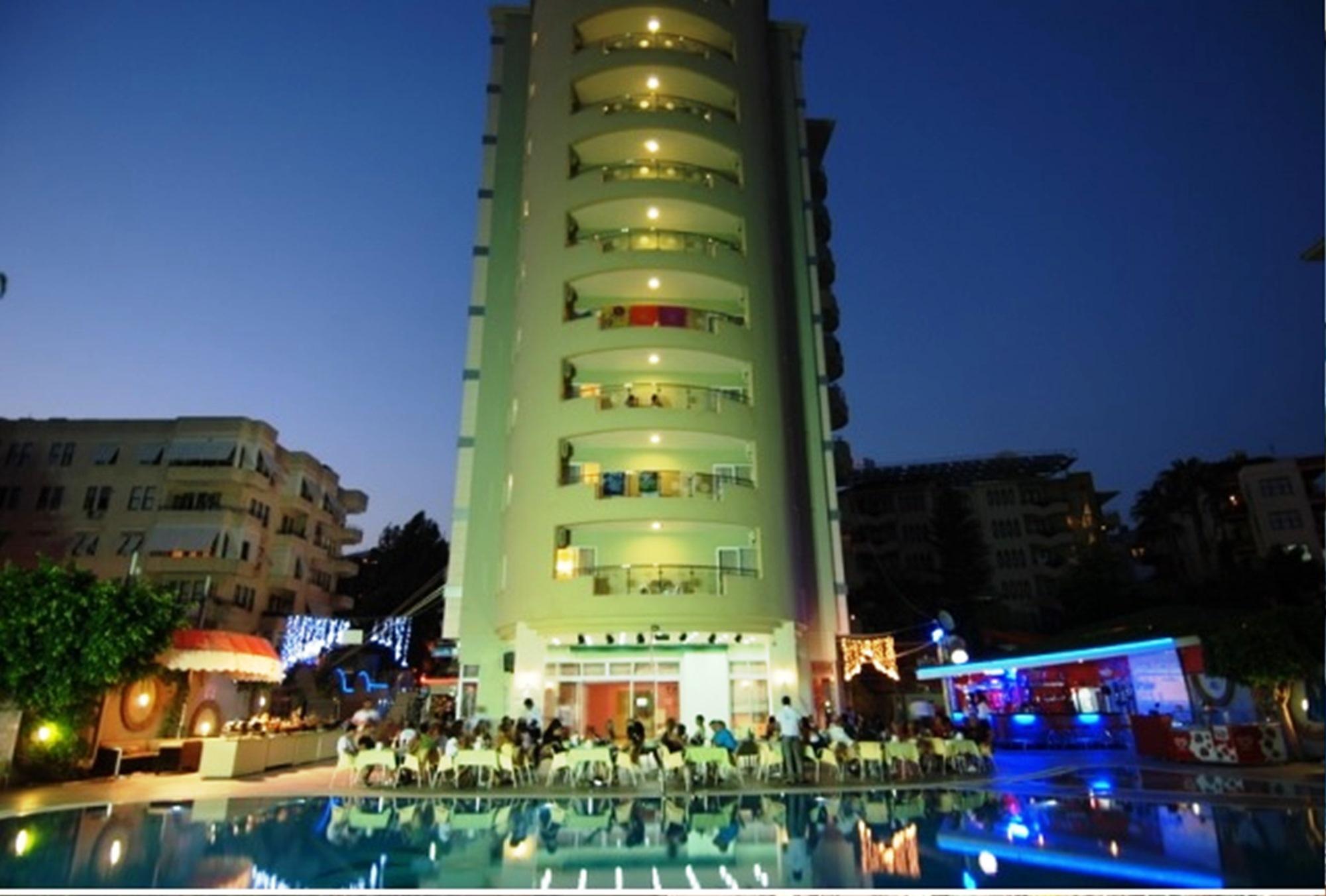 Okan Tower Apart Hotel Alanya Ngoại thất bức ảnh