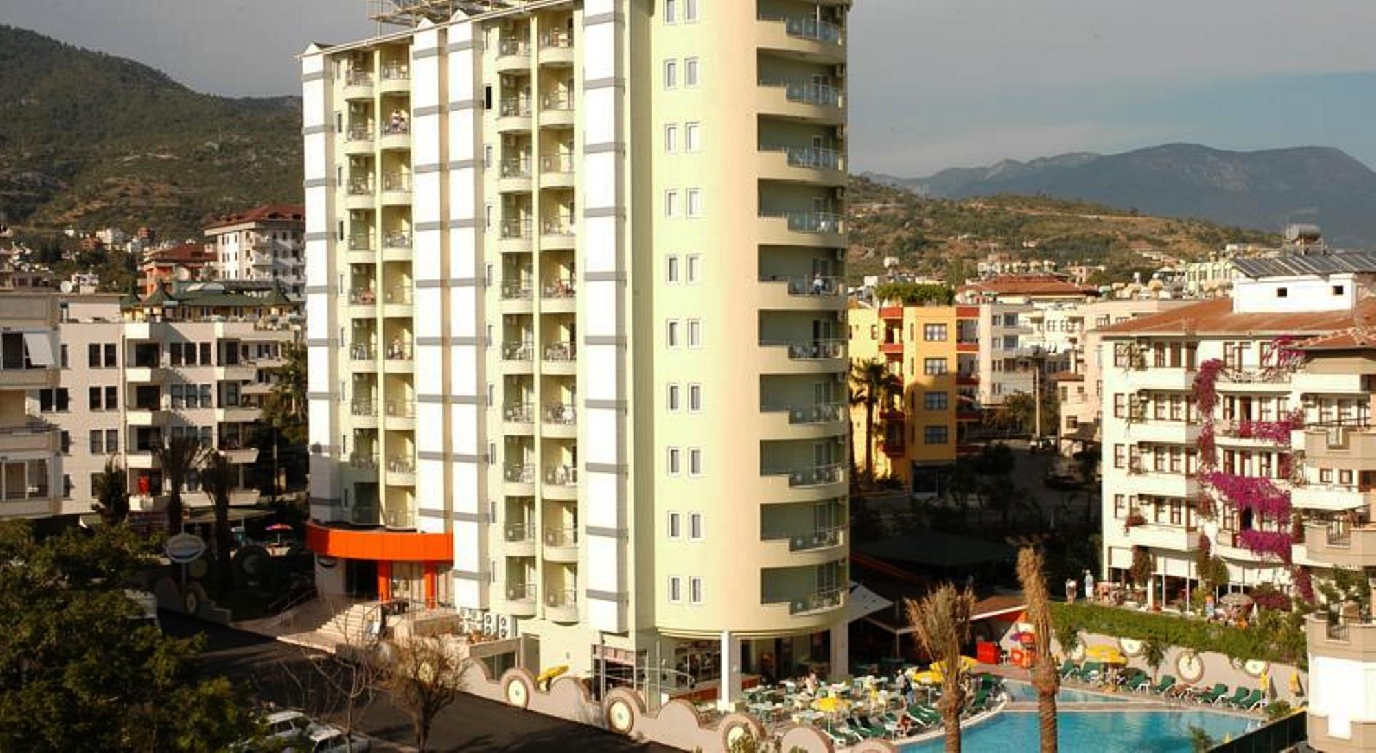 Okan Tower Apart Hotel Alanya Ngoại thất bức ảnh