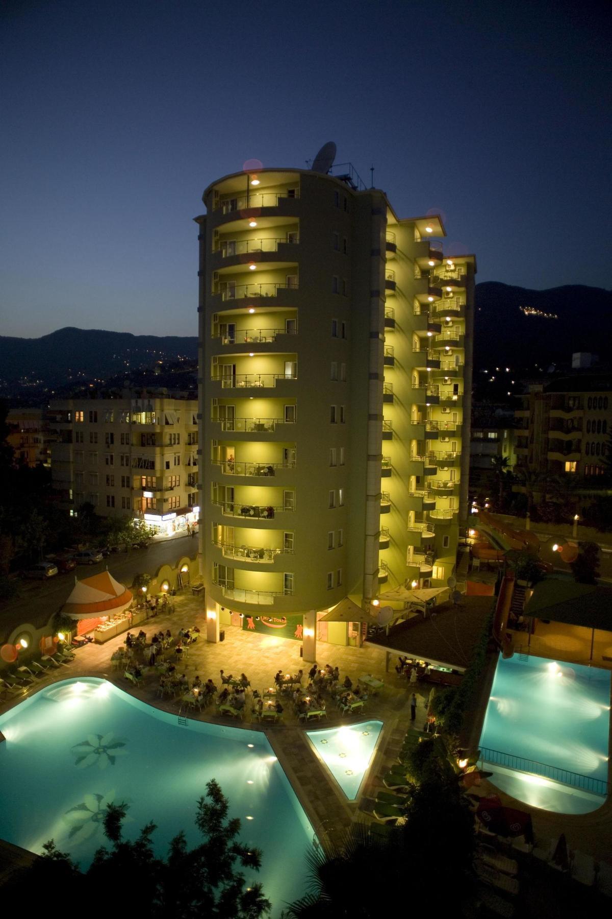 Okan Tower Apart Hotel Alanya Ngoại thất bức ảnh