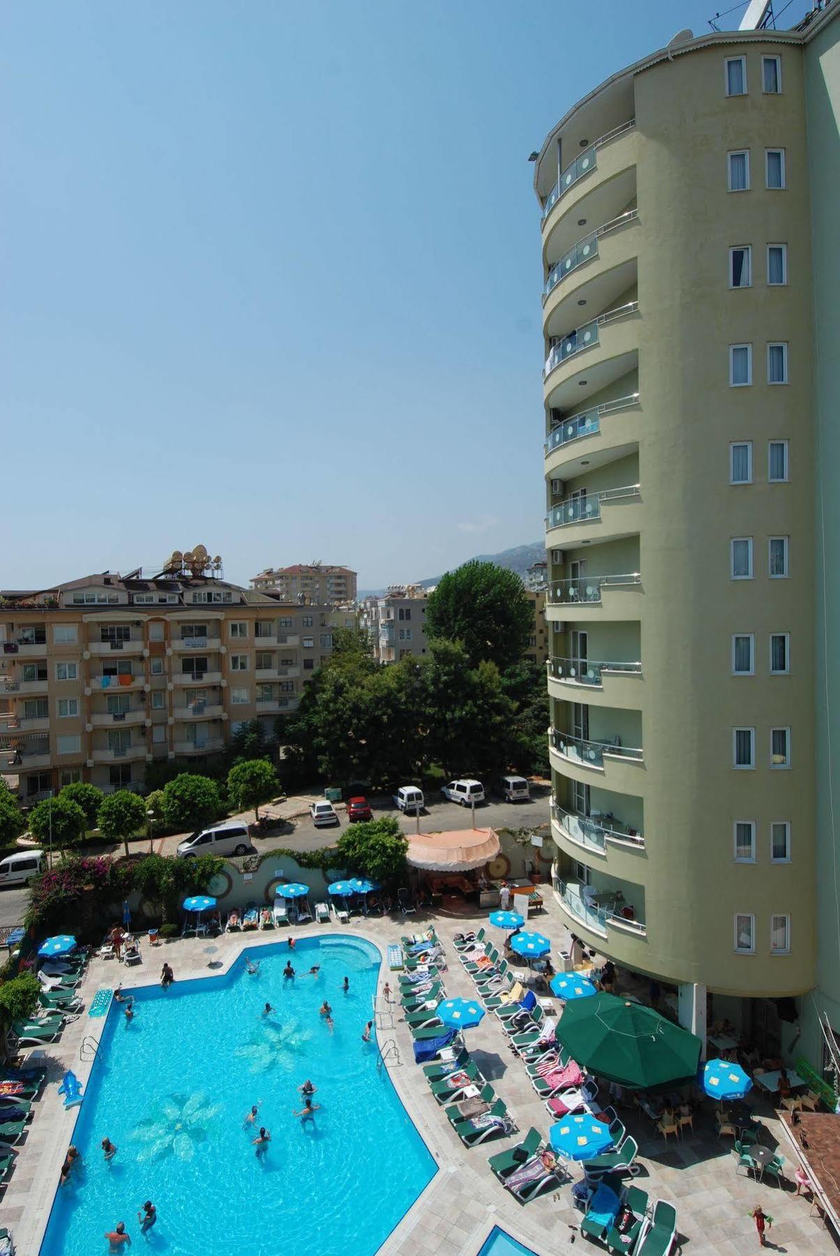 Okan Tower Apart Hotel Alanya Ngoại thất bức ảnh